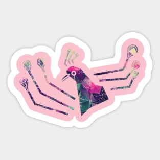 Peacock animal lover Sticker